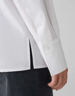Outlet Basicbluse FAJOMI Loose aus natürlicher Baumwolle Blusen