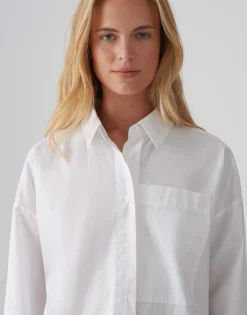 Outlet Basicbluse FAJOMI Loose aus natürlicher Baumwolle Blusen
