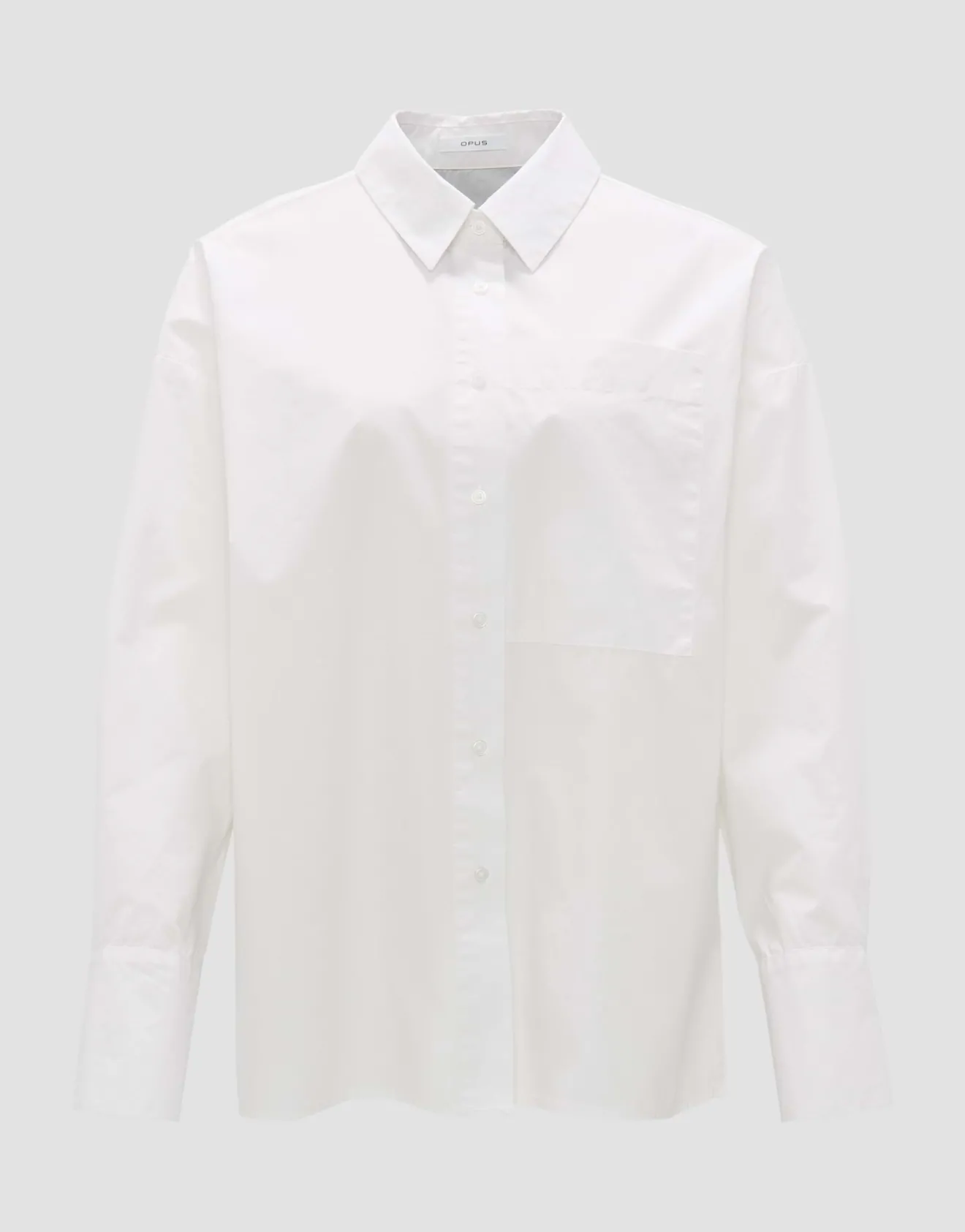 Outlet Basicbluse FAJOMI Loose aus natürlicher Baumwolle Blusen