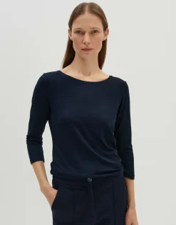 Hot Basicshirt KIROSA Slim aus Ecovero Viskose Mix Basics|Shirts