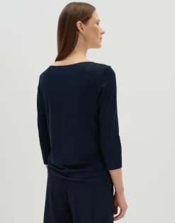 Hot Basicshirt KIROSA Slim aus Ecovero Viskose Mix Basics|Shirts