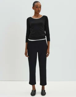 Flash Sale Basicshirt KIROSA Slim aus Ecovero Viskose Mix Basics|Shirts