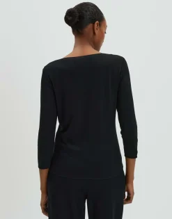 Flash Sale Basicshirt KIROSA Slim aus Ecovero Viskose Mix Basics|Shirts