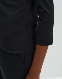 Flash Sale Basicshirt KIROSA Slim aus Ecovero Viskose Mix Basics|Shirts