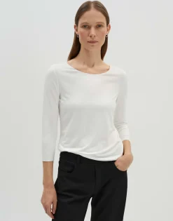 Best Sale Basicshirt KIROSA Slim aus Ecovero Viskose Mix Basics|Shirts