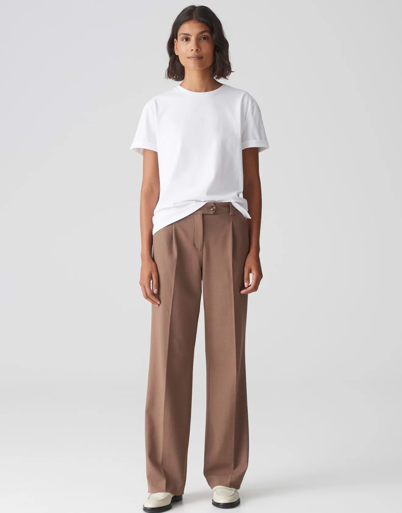 Hot Basicshirt SONZI Regular aus nachhaltiger Baumwolle Basics|Shirts
