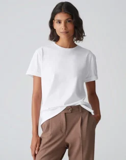 Hot Basicshirt SONZI Regular aus nachhaltiger Baumwolle Basics|Shirts