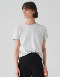 Outlet Basicshirt SONZI Regular aus nachhaltiger Baumwolle Basics|Shirts