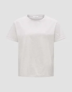 Outlet Basicshirt SONZI Regular aus nachhaltiger Baumwolle Basics|Shirts