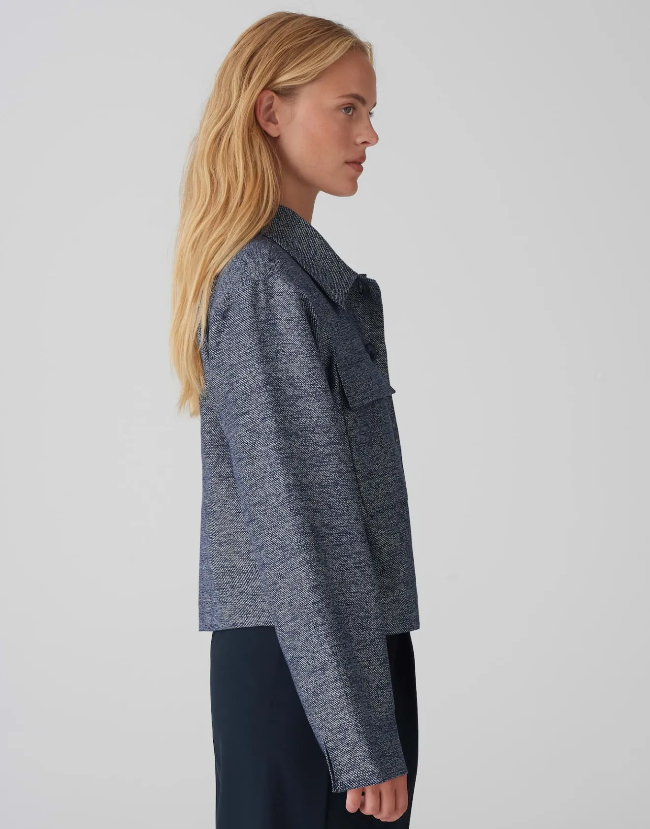 Online Blazerjacke HENO FRESH Boxy Fit aus Viskose Mix Jacken & Mäntel
