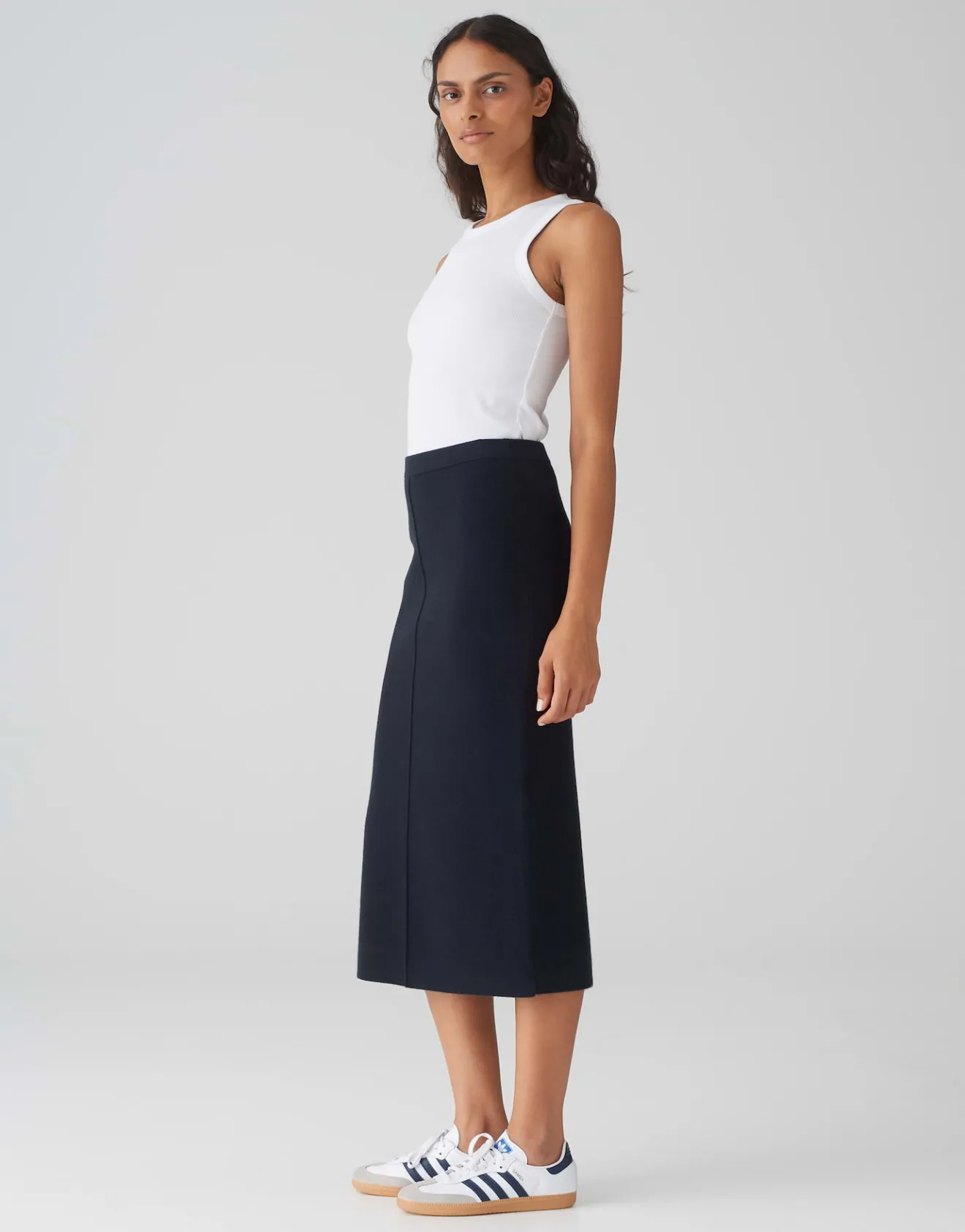 Store Bleistiftrock RORIEH Slim aus weichem Milano Strick Röcke