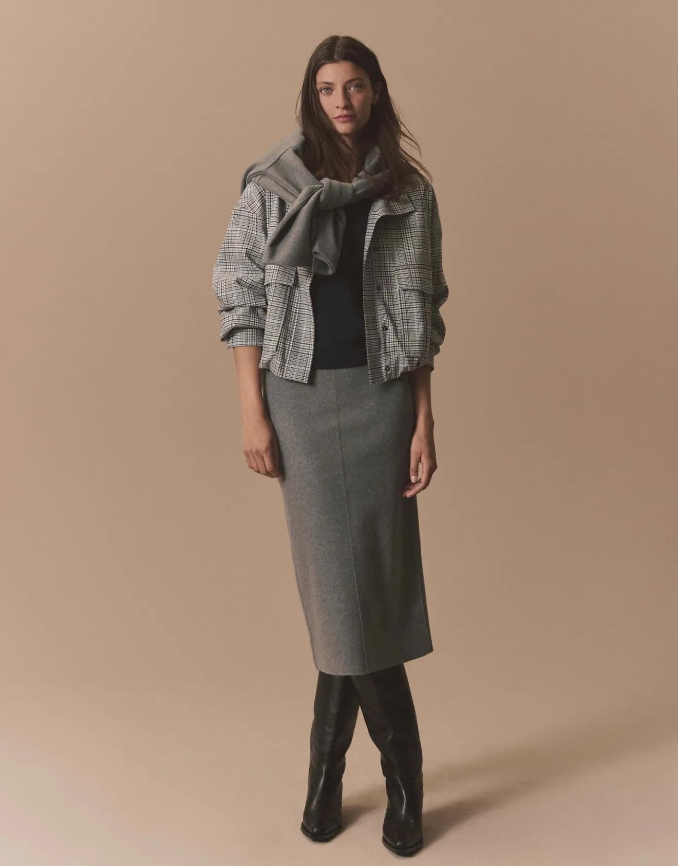 Sale Bleistiftrock RUDILA Slim mit elastischem Gummibund Röcke