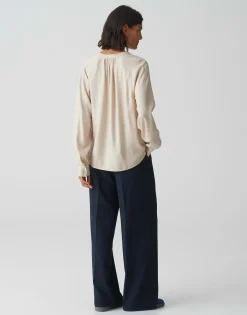 Discount Bluse FELIA Loose aus Viskose Mix Blusen