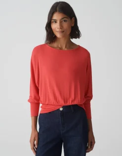 Clearance Boxy Shirt SONNU Loose aus ECOVERO™ Viskose Mix Shirts