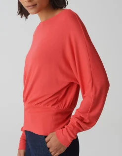 Clearance Boxy Shirt SONNU Loose aus ECOVERO™ Viskose Mix Shirts