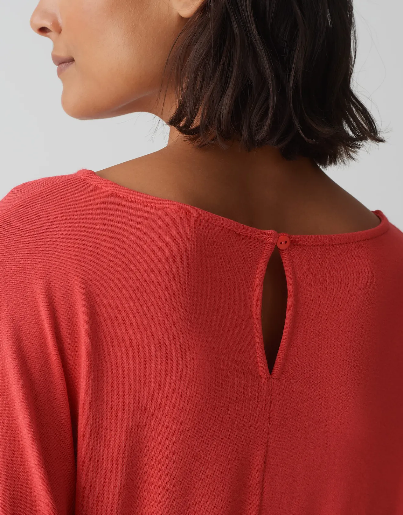 Clearance Boxy Shirt SONNU Loose aus ECOVERO™ Viskose Mix Shirts