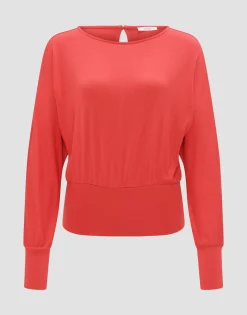 Clearance Boxy Shirt SONNU Loose aus ECOVERO™ Viskose Mix Shirts