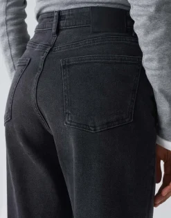 Discount Boyfriend Jeans LANI DARK Mid Rise mit Stretch Jeans