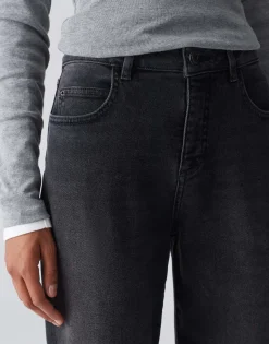 Discount Boyfriend Jeans LANI DARK Mid Rise mit Stretch Jeans