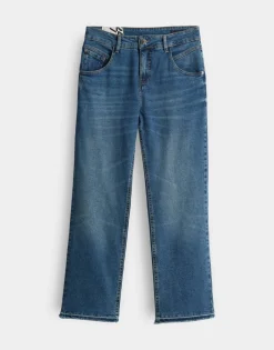 Discount Boyfriend Jeans LANI TWIST Mid Rise aus BCI Cotton Mix Jeans