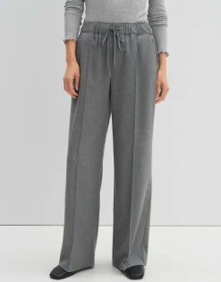 Hot Businesshose CANDRA Wide in weicher Flanell Optik Hosen