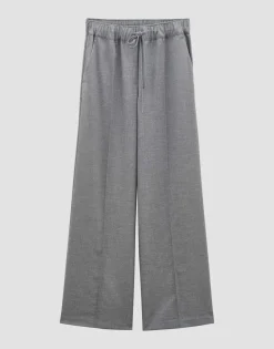 Hot Businesshose CANDRA Wide in weicher Flanell Optik Hosen
