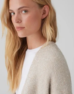 Best Sale Cardigan DAMETTA Loose mit Glitzer Details Strick