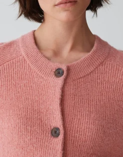 New Cardigan DORTY Boxy Fit aus Woll-Alpaka-Mix Strick