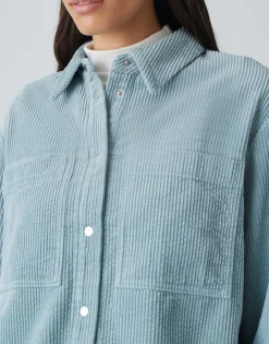 Flash Sale Cordbluse FALBA Loose im Boxy Fit Blusen