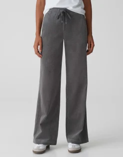 Outlet Cordhose MILENI TRACK Wide aus weichem Baumwoll Mix Hosen