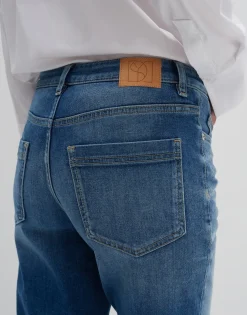 Store Cropped Relaxed Jeans CORAH ICONIC Mid Rise aus nachhaltigem Baumwoll Mix Jeans