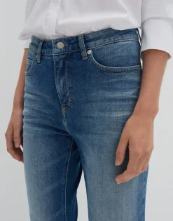 Store Cropped Relaxed Jeans CORAH ICONIC Mid Rise aus nachhaltigem Baumwoll Mix Jeans