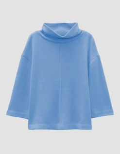 Hot Cropped Sweater ULEXI Loose aus weichem Jersey Sweat