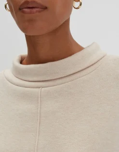 Cheap Cropped Sweater ULEXI Loose aus weichem Jersey Sweat