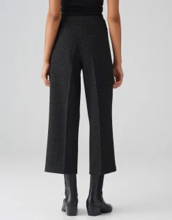 Hot Culotte MISHA FESTIVE Wide aus schimmernder Twill Ware Hosen