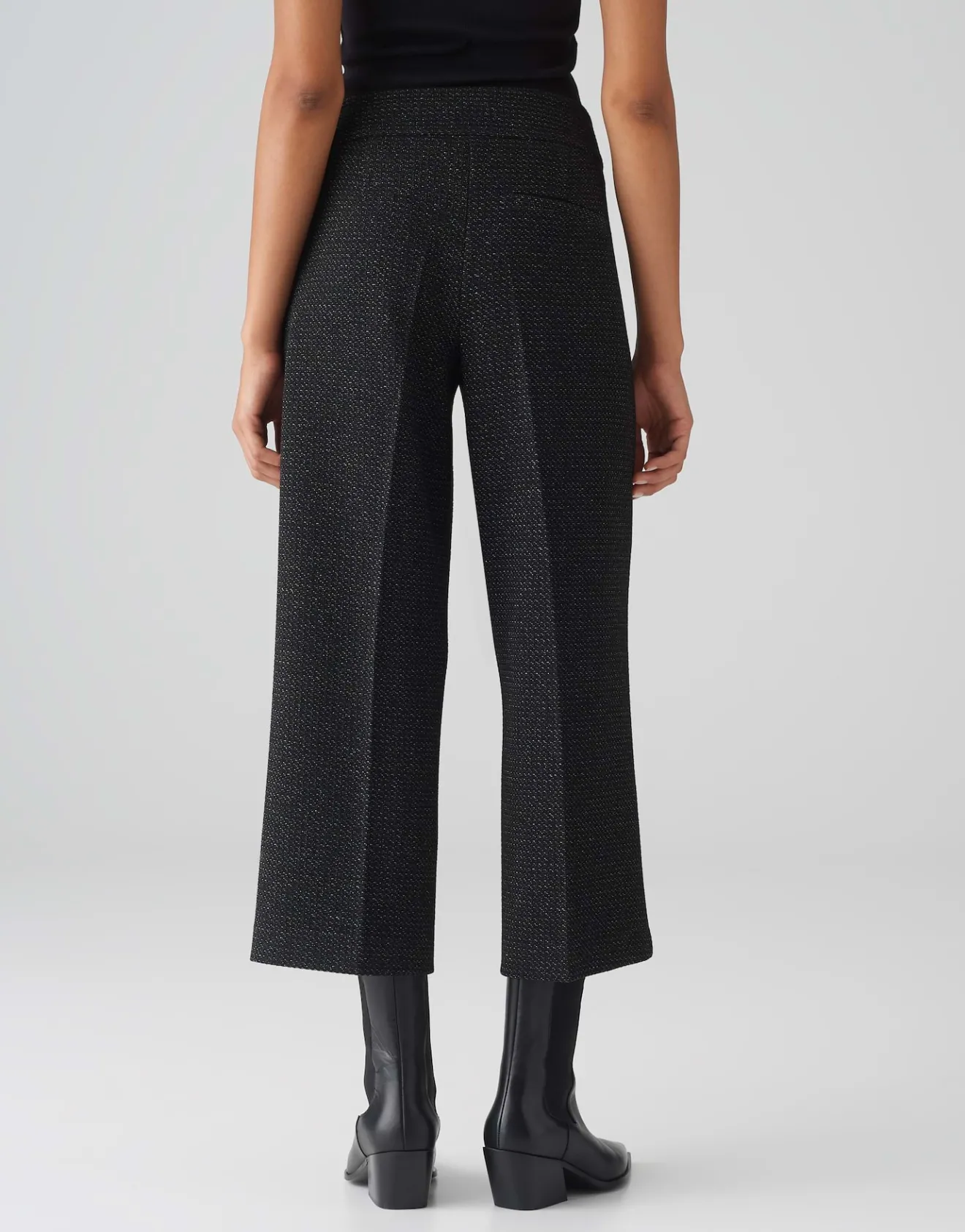 Hot Culotte MISHA FESTIVE Wide aus schimmernder Twill Ware Hosen