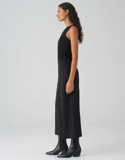Hot Culotte MISHA FESTIVE Wide aus schimmernder Twill Ware Hosen