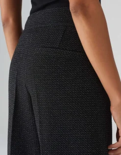 Hot Culotte MISHA FESTIVE Wide aus schimmernder Twill Ware Hosen