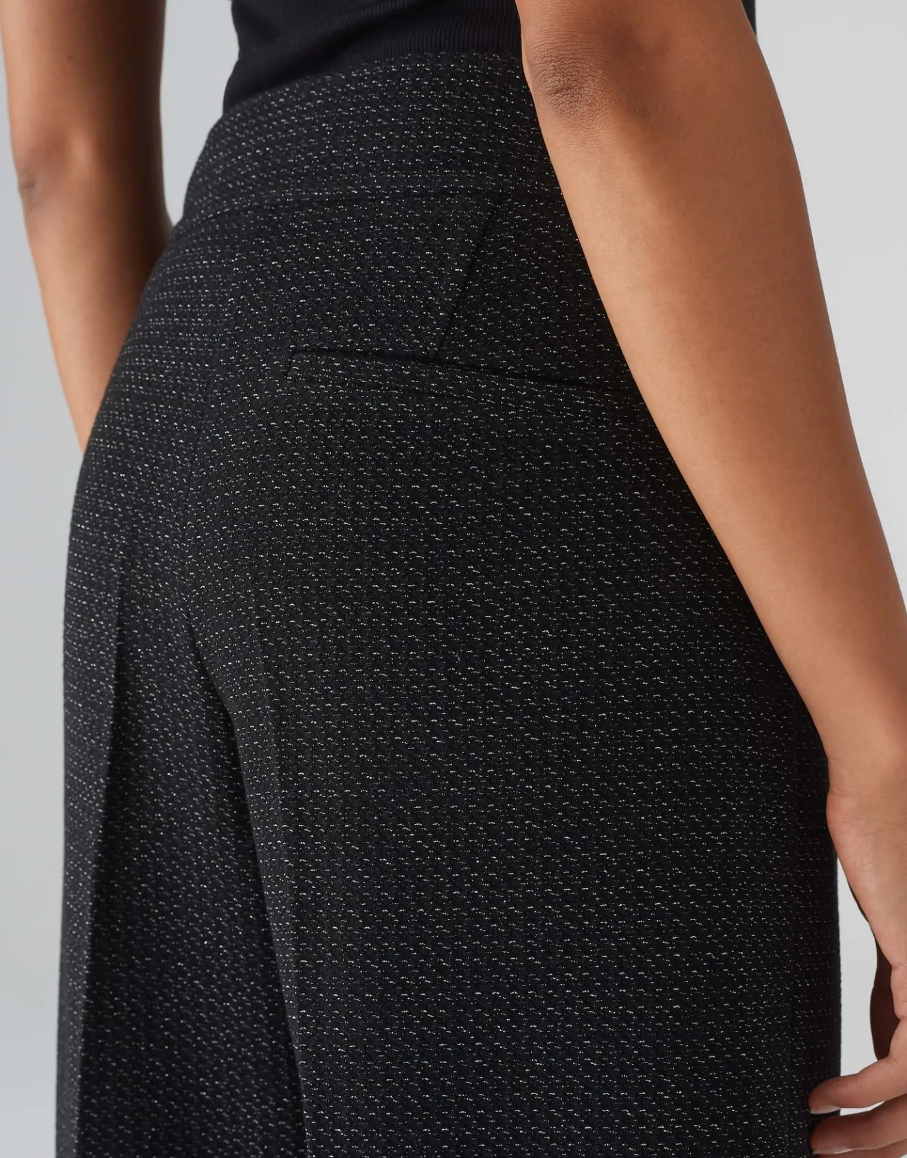 Hot Culotte MISHA FESTIVE Wide aus schimmernder Twill Ware Hosen