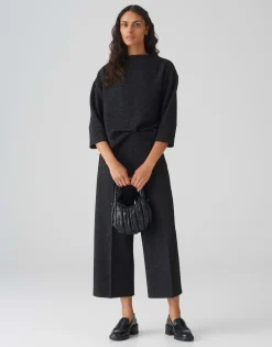 Hot Culotte MISHA FESTIVE Wide aus schimmernder Twill Ware Hosen
