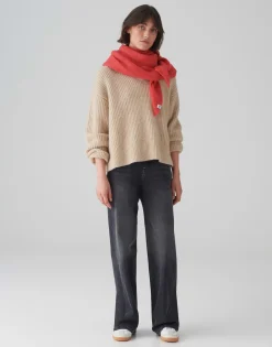 Best Dreieckstuch AMADSI aus Bouclé Strick Accessoires