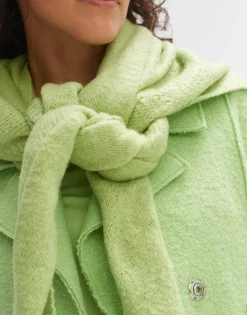 Cheap Dreieckstuch AMADSI aus Bouclé Strick Accessoires