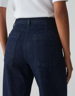 New Extra Wide Leg Jeans MIVA PALAZZO DYNAMIC aus Baumwoll Mix Jeans