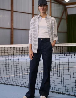 New Extra Wide Leg Jeans MIVA PALAZZO DYNAMIC aus Baumwoll Mix Jeans
