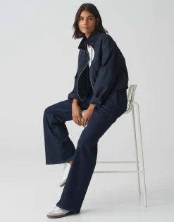 New Extra Wide Leg Jeans MIVA PALAZZO DYNAMIC aus Baumwoll Mix Jeans