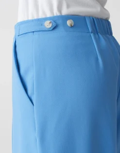 Online Extra Wide Leg Pants MAIGA PALAZZO aus Twill-Ware Hosen