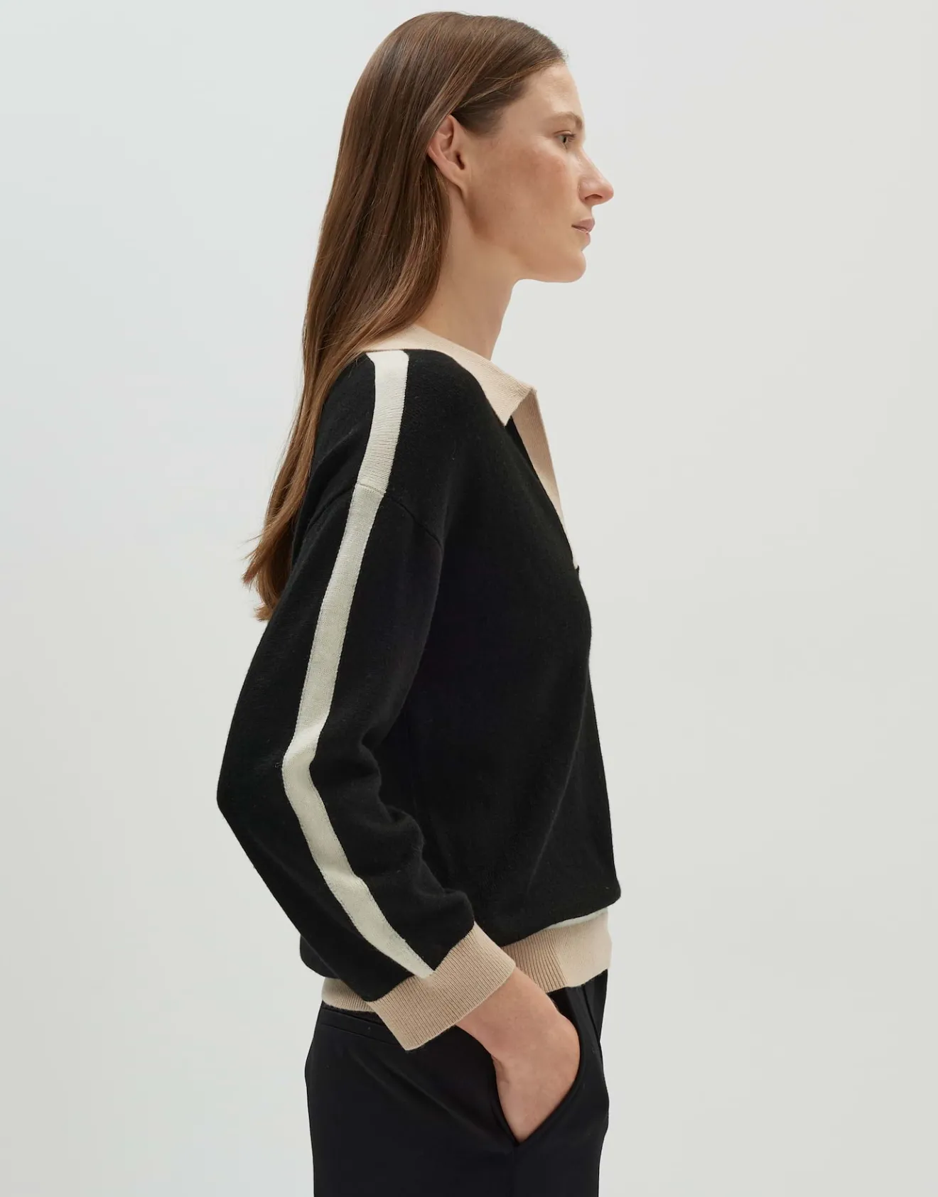 Cheap Feiner Strickpullover TILMA Loose mit Kaschmir Strick