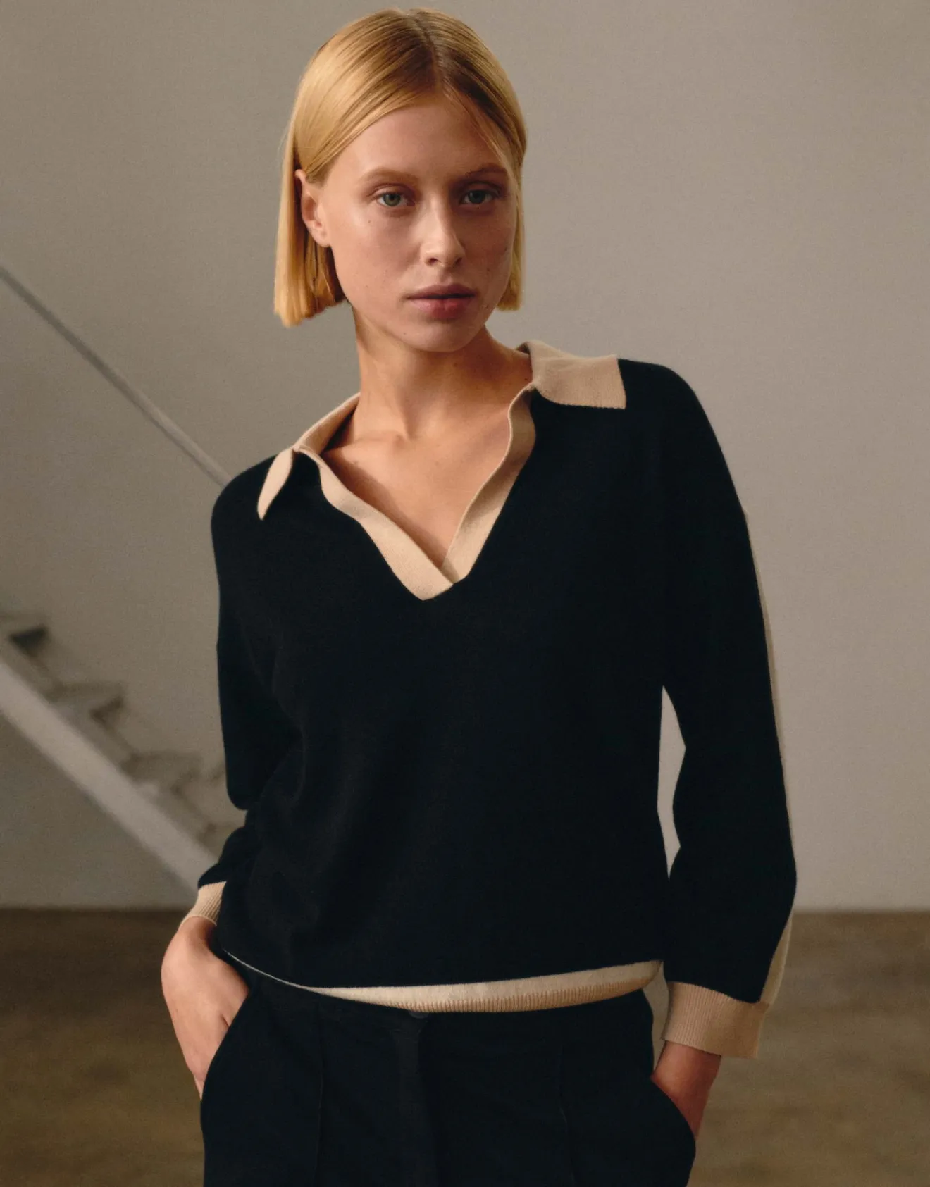 Cheap Feiner Strickpullover TILMA Loose mit Kaschmir Strick