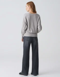 Store Feinstrickpullover PAUTLETA Batwing Fit aus Lyocell Mix Strick