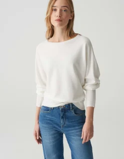 Cheap Feinstrickpullover PAUTLETA Batwing Fit aus Lyocell Mix Strick